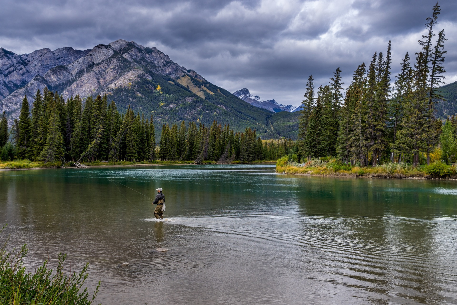 Bass fishing