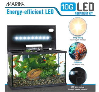 Marina LED 10 Gallon Aquarium Kit
